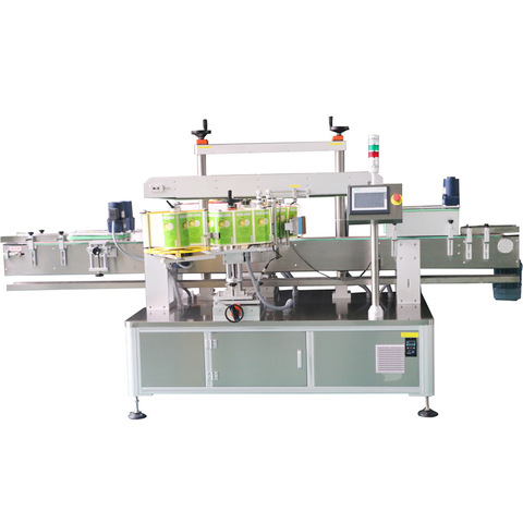 Makinë automatike etiketuese e shisheve të rrumbullakëta horizontale / Makinë komerciale të etiketave / Makinë automatike e ngjitjes 