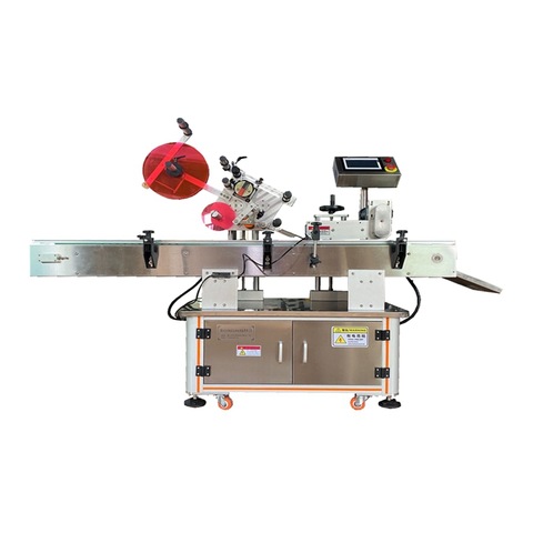 Makinë për etiketimin e etiketave të letrës me ngjitje të ftohtë për shishe qelqi me salcë pastë bllokimi vere 