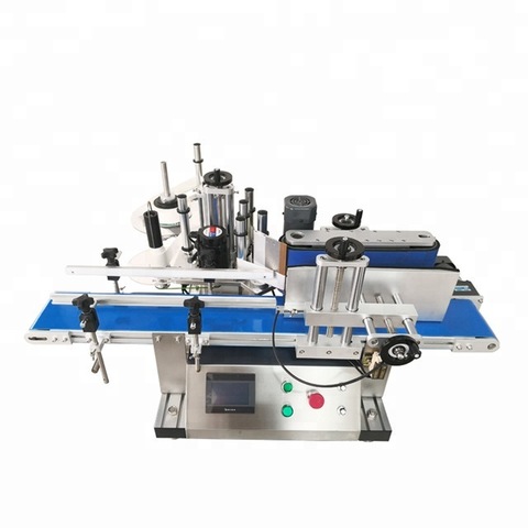 Automatizimi Makinë e etiketimit të mëngëve të shisheve qelqi me rrota Rotare Pet OPP 