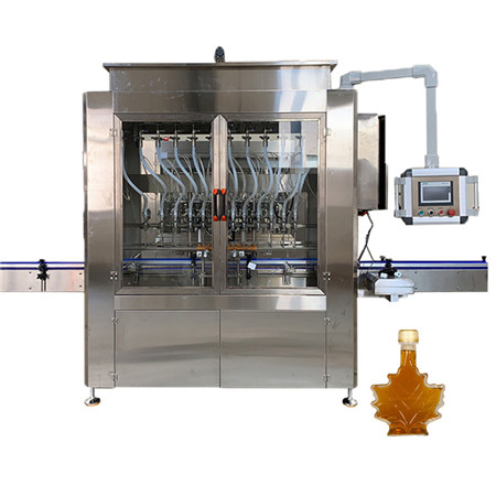 Linja Automatike e Prodhimit të Lëngut Ujë i Pastër / Vaj Gatimi CBD / Salcë / Mjaltë / Qumësht / Makinë Mbushëse e Mbushjes së Pastës së Domatit 