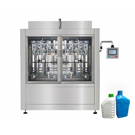 Projekti Gardian Makinë mbushëse e pijeve të buta të gazuara me shishe plastike / Lëngu i ujit me gaz qelqi CSD Pije e lëngshme Shishe e lëngshme Fabrika e prodhimit 