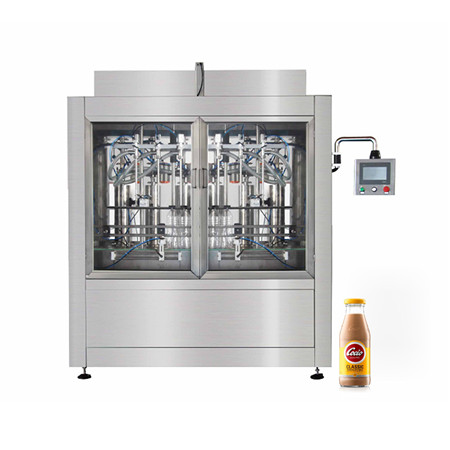 Makineri me mbushje automatike të plotë me lëng të plotë lëng majoneze me cilësi të lartë, bllokim luleshtrydhe, salcë e nxehtë salcë salcë me pije të lëngshme makine mbushëse 