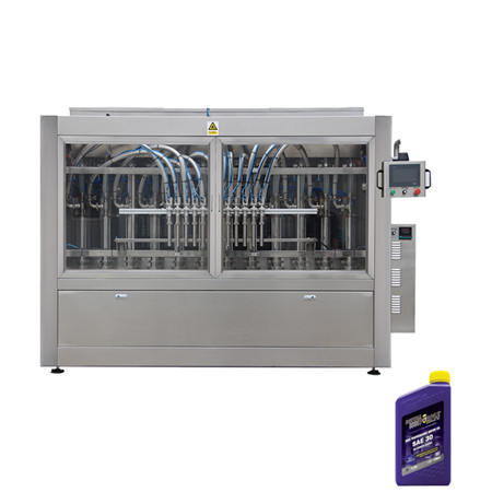 Makineri për mbushjen e shisheve vaj ulliri ushqimor me luledielli PLC elektrike 