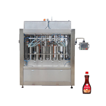 Automatike shishe qelqi për kafshë shtëpiake të lëngshme Makinë për shishe me ujë të pijshëm të pastër / lëng të aromatizuar të gazuar që mbushin fabrikën e paketimit 